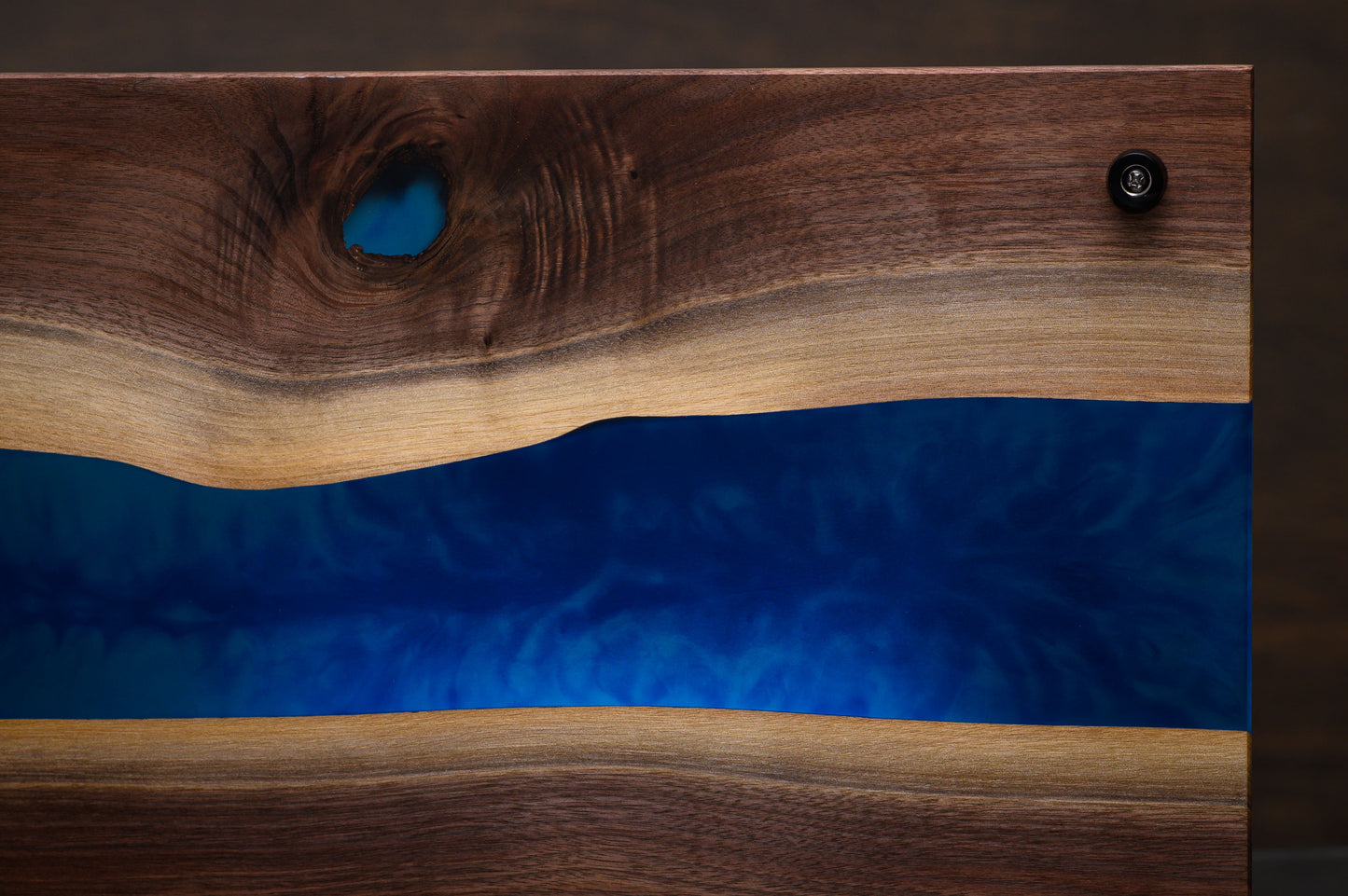Walnut & Resin River
