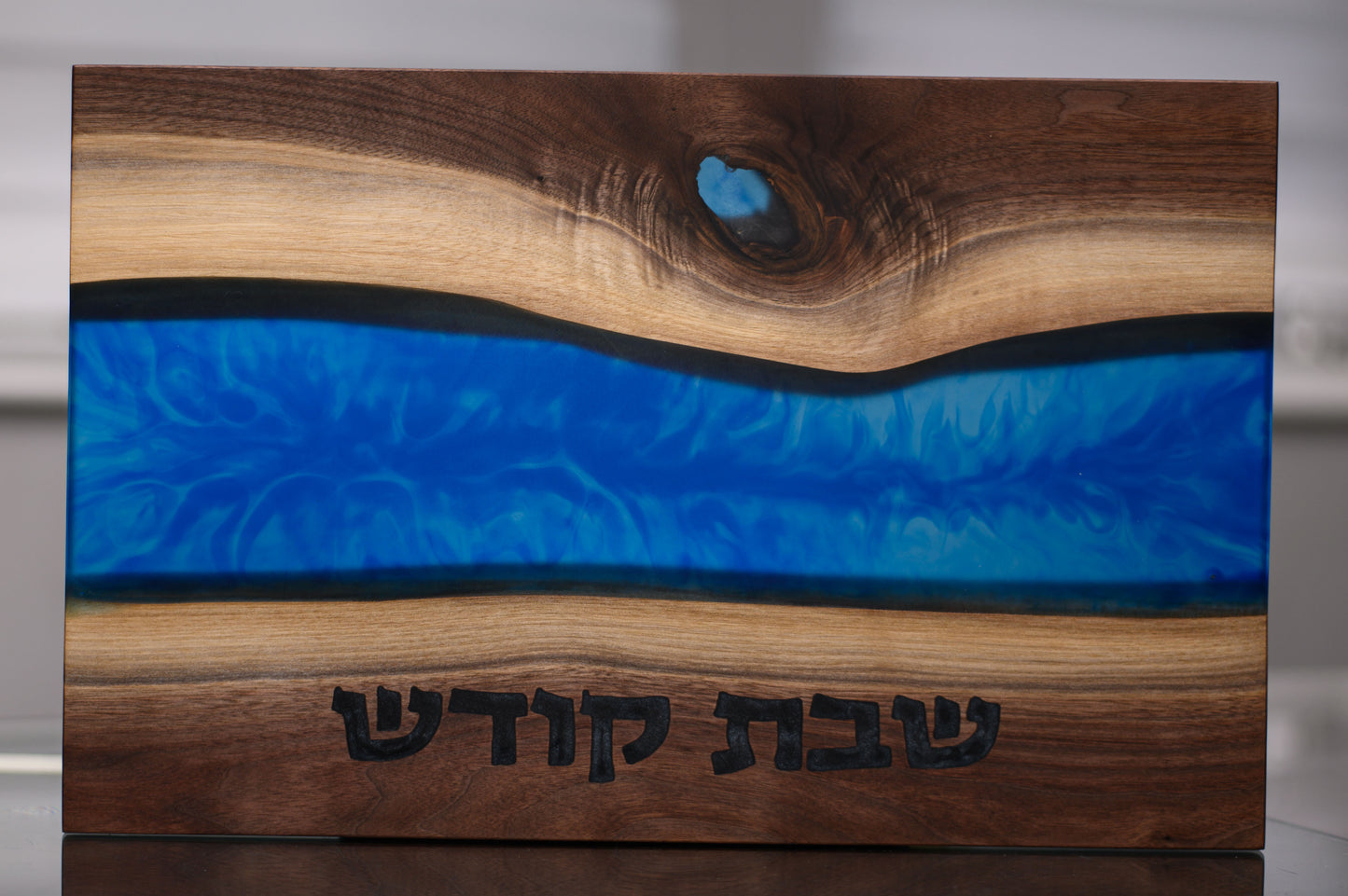 Walnut & Resin River